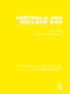 cover image of Australia and Nuclear War
